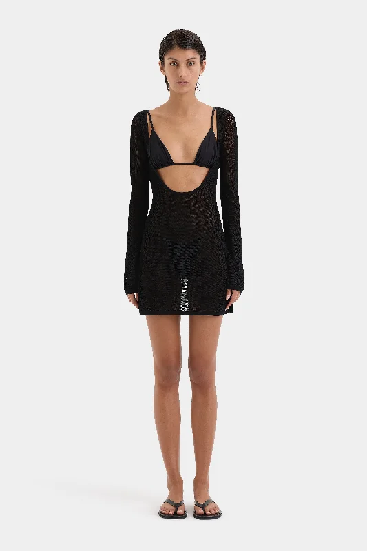 Mini dresses with ribbed textures for a unique appearance Coastline Mini Dress