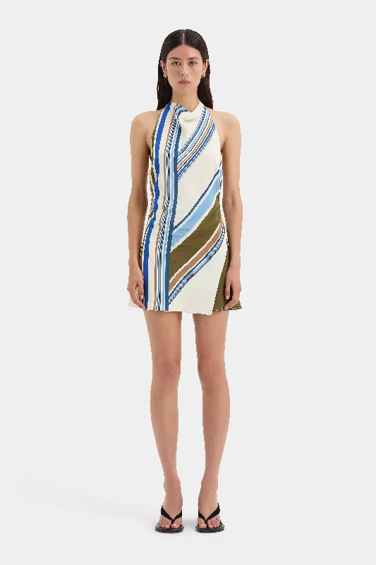 Mini dresses with pocket details for added functionality Thistle Halter Mini Dress