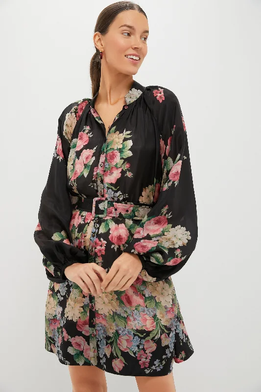 Midi dresses with animal prints for a bold and confident appearance Flower Market Cupro Button Down Dress Midi dresses with animal prints for a bold and confident appearance Flower Market Cupro Button Down Dress