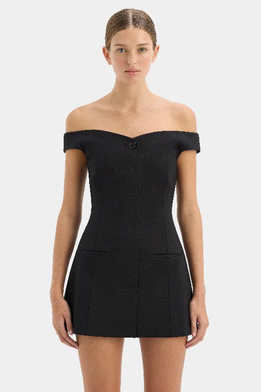 Mini dresses with cold - shoulder designs Sandrine Off Shoulder Mini Dress