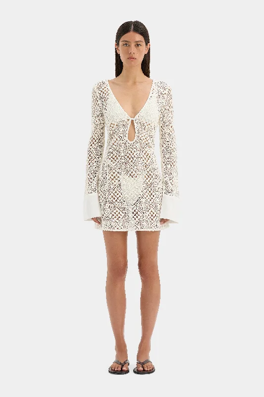 Metallic mini dresses for a glamorous event Rayure Mini Dress