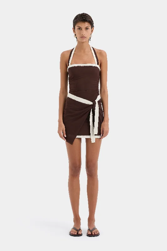 Mini dresses with puff sleeves for a vintage look Jacques Mini Dress
