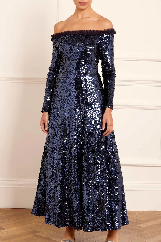 Midi dresses with halter necks for a stylish and comfortable option Hallie Ankle Gown Midi dresses with halter necks for a stylish and comfortable option Hallie Ankle Gown
