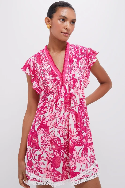 Midi dresses with ruffled bodices for a more pronounced feminine look Pink Jengel Sasha Mini Dress Midi dresses with ruffled bodices for a more pronounced feminine look Pink Jengel Sasha Mini Dress