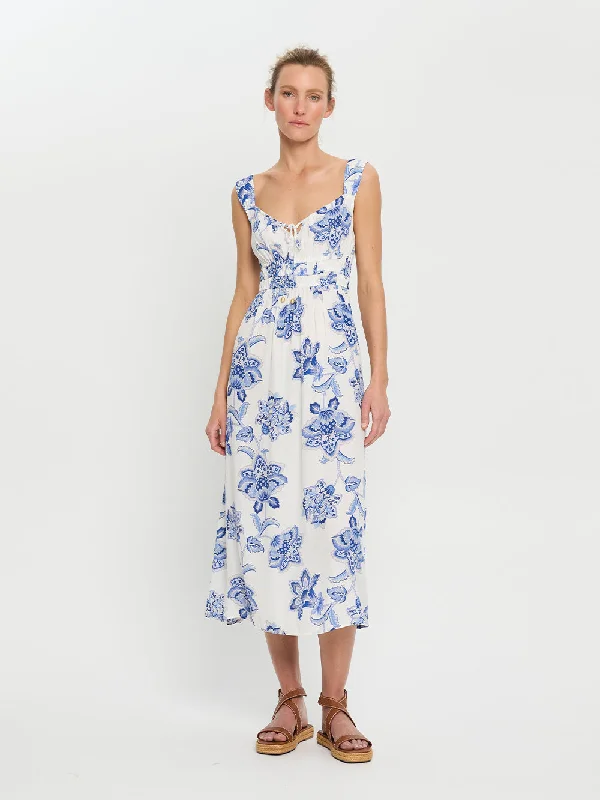 Midi dresses with patchwork patterns for a one - of - a - kind style Chiara Midi Dress Midi dresses with patchwork patterns for a one - of - a - kind style Chiara Midi Dress