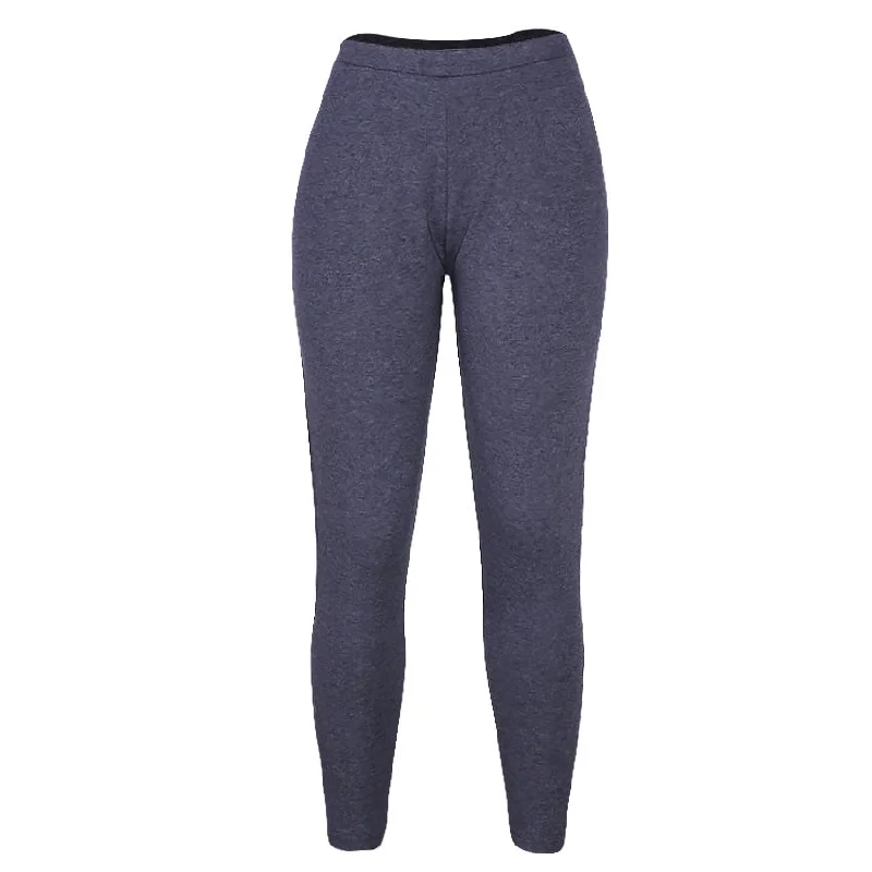Women's Tight Trousers with Rhinestone Embellishments in Silver for a Sparkly LookREDTAG Women's Navy Leggings