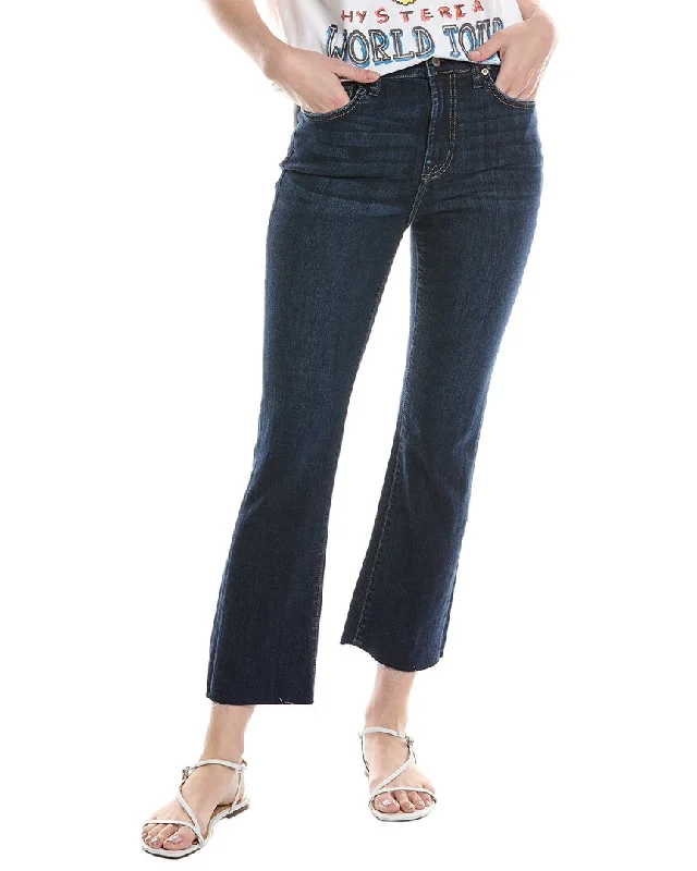 Plus Size Women's Sheer Tight Trousers in Nude for a Subtle and Stylish Statement7 For All Mankind Carmelia Broken Twill High Rise Slim Kick Jean