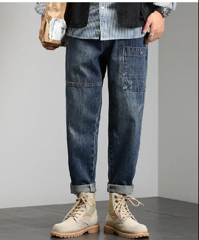 Embellished women jeans with studs or rhinestones for a glamorous touchDark Blue Tooling Jeans Embellished women jeans with studs or rhinestones for a glamorous touchDark Blue Tooling Jeans