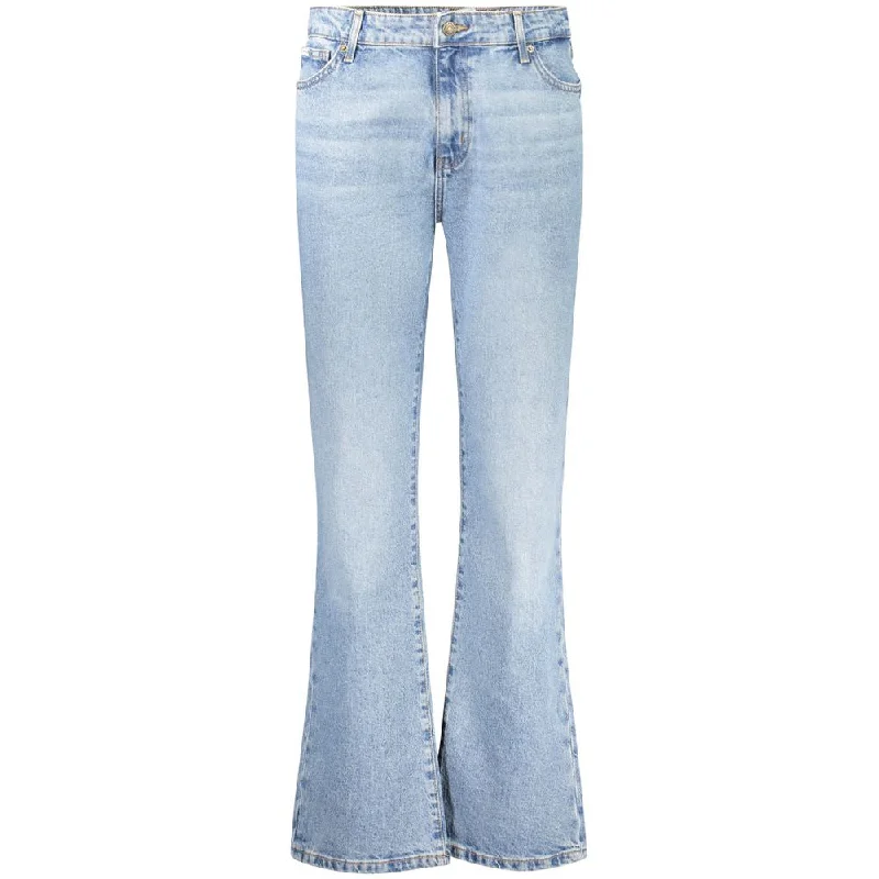Embellished women jeans with studs or rhinestones for a glamorous touchGuess Jeans blue Cotton Jeans & Women's Pant
