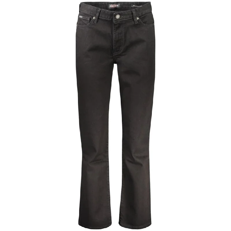 High - rise flare women jeans for a 70s - inspired lookGuess Jeans Cotton Jeans & Women's Pant High - rise flare women jeans for a 70s - inspired lookGuess Jeans Cotton Jeans & Women's Pant