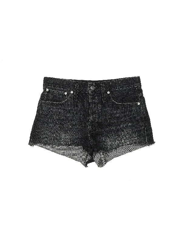 Women's High - Rise Paperbag Waist Shorts in Khaki for a Stylish and Comfortable LookHigh-Rise Denim Shorts in Dark Wash Women's High - Rise Paperbag Waist Shorts in Khaki for a Stylish and Comfortable LookHigh-Rise Denim Shorts in Dark Wash