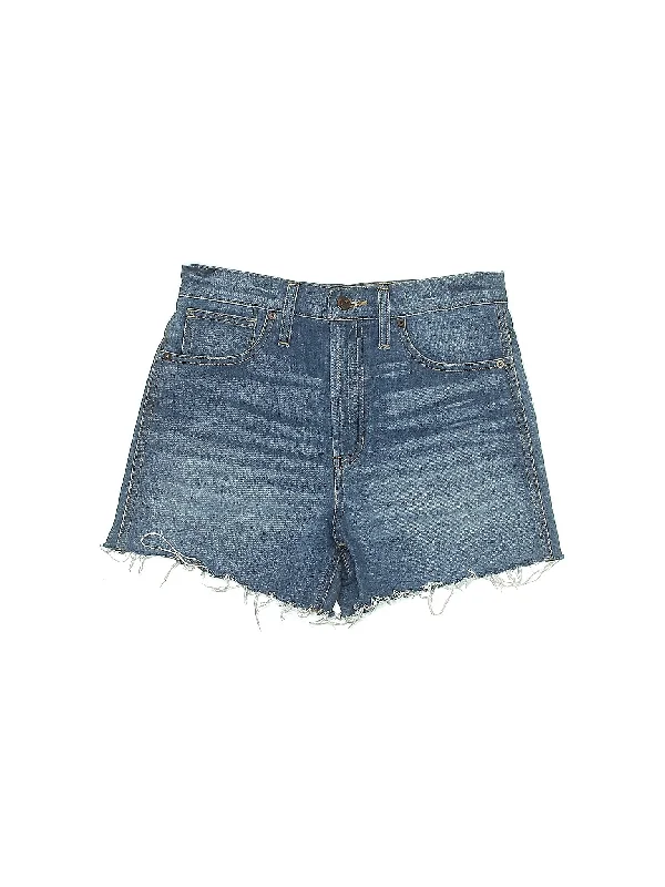Women's Lace - Trimmed Shorts in White for a Romantic and Elegant OutfitHigh-Rise Denim Shorts in Medium Wash Women's Lace - Trimmed Shorts in White for a Romantic and Elegant OutfitHigh-Rise Denim Shorts in Medium Wash