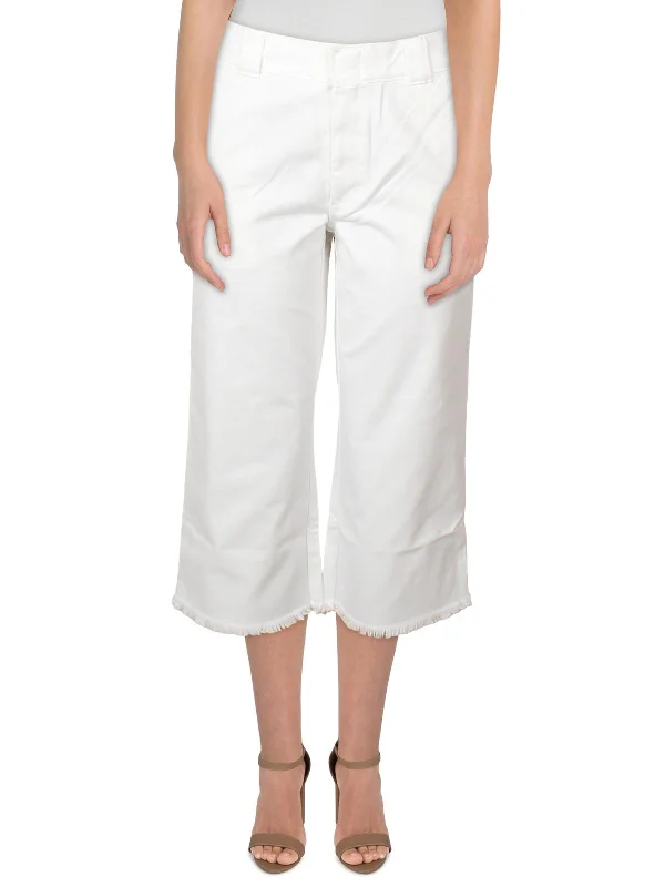 Mom jeans for a nostalgic and casual lookJuniors Womens Work Frayed Hem Cropped Jeans Mom jeans for a nostalgic and casual lookJuniors Womens Work Frayed Hem Cropped Jeans