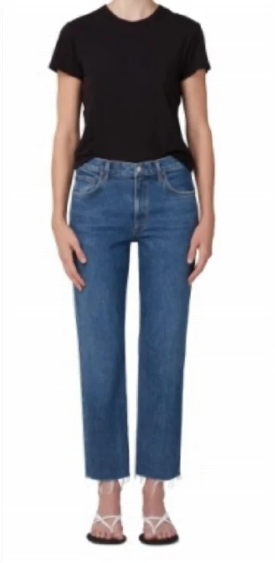 Straight - leg women jeans with a classic and timeless appealKye Straight Crop Jeans In Mirage Straight - leg women jeans with a classic and timeless appealKye Straight Crop Jeans In Mirage