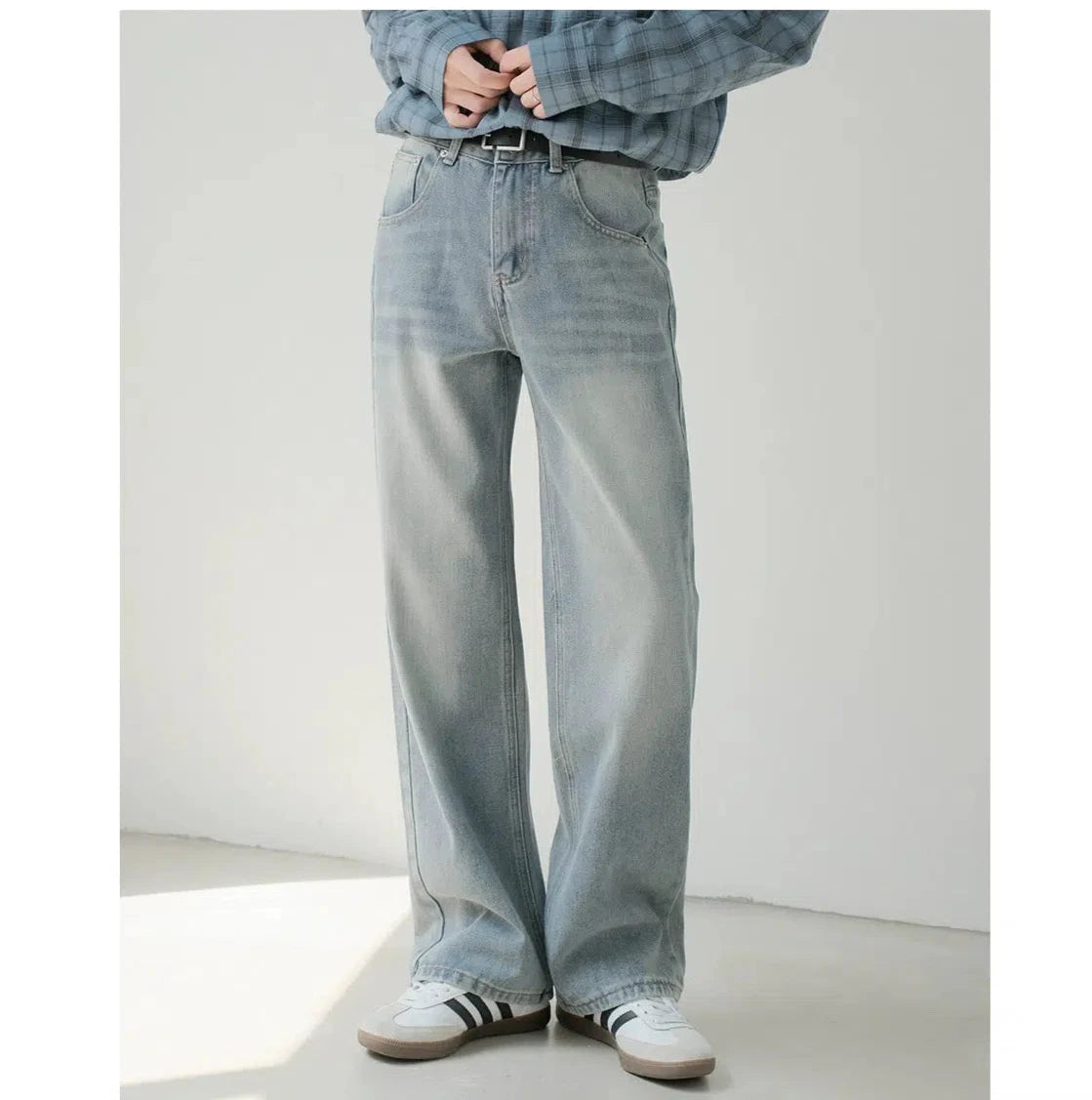 Jeggings women jeans combining the comfort of leggings and style of jeansLight Blue Wide Leg Jeans