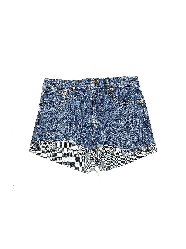 Plus Size Women's Stretch Denim Shorts with Belt Loops in Medium Wash for a Versatile FitLow-Rise Denim Shorts in Medium Wash Plus Size Women's Stretch Denim Shorts with Belt Loops in Medium Wash for a Versatile FitLow-Rise Denim Shorts in Medium Wash