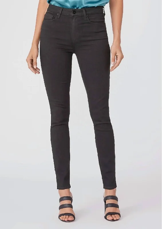 Embellished women jeans with studs or rhinestones for a glamorous touchMargot Super High Rise Skinny Jeans In Black Willow
