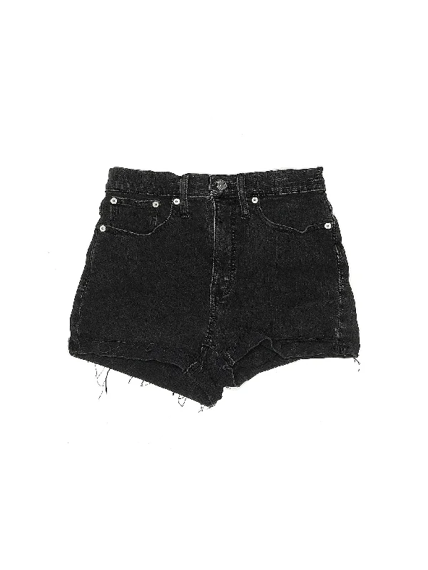 Plus Size Women's Stretch Cotton Athletic Shorts with Side Pockets for Workout SessionsMid-Rise Denim Shorts in Dark Wash Plus Size Women's Stretch Cotton Athletic Shorts with Side Pockets for Workout SessionsMid-Rise Denim Shorts in Dark Wash