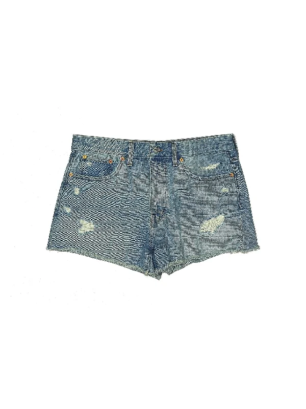 Women's Lace - Trimmed Shorts in White for a Romantic and Elegant OutfitMid-Rise Denim Shorts in Medium Wash Women's Lace - Trimmed Shorts in White for a Romantic and Elegant OutfitMid-Rise Denim Shorts in Medium Wash