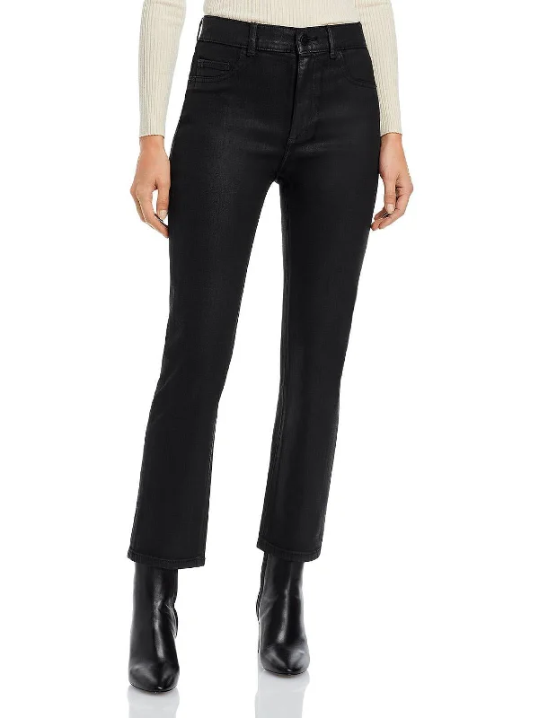 High - waisted women jeans for a flattering silhouettePatti Womens Denim High Rise Straight Leg Jeans