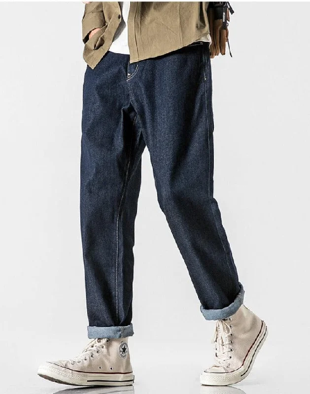 Button - fly women jeans with a traditional touchRetro Basic Jeans