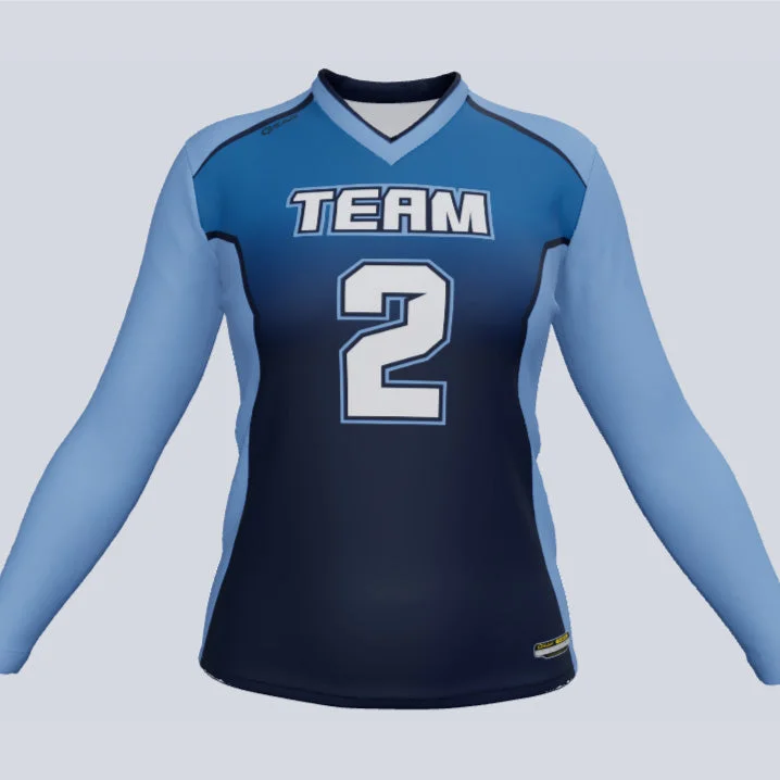 Pullover women's jersey for convenienceLadies Volleyball Saga Jerseys