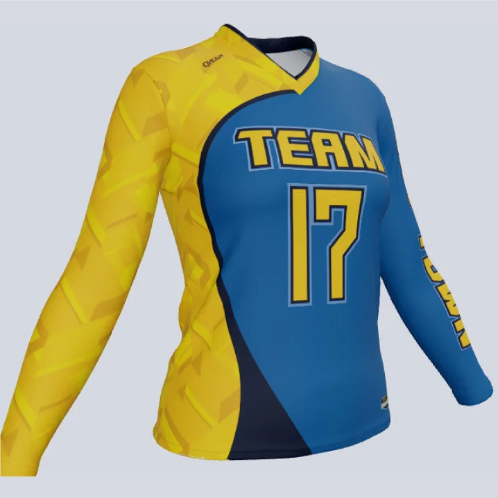 Animal - print women's jersey for a trendy edgeLadies Volleyball Asia Jerseys