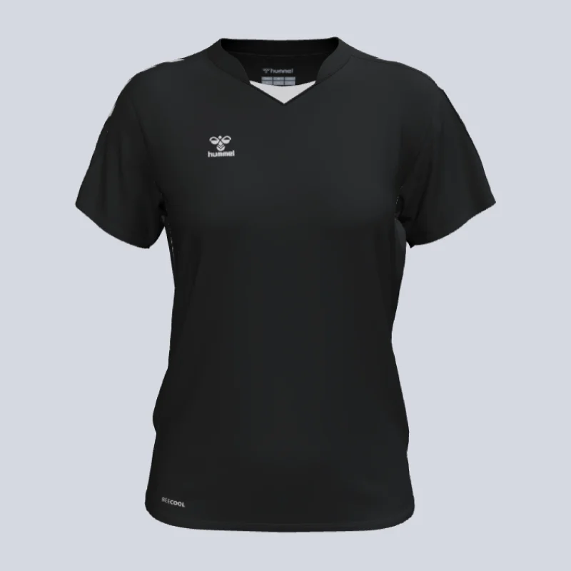 Green women's jersey for an earthy toneHummel Women's Core Jersey