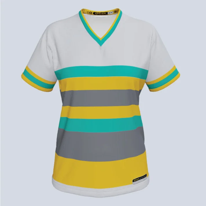Women's jersey with a crew - neck designLadies Astro V-Neck Custom Jersey