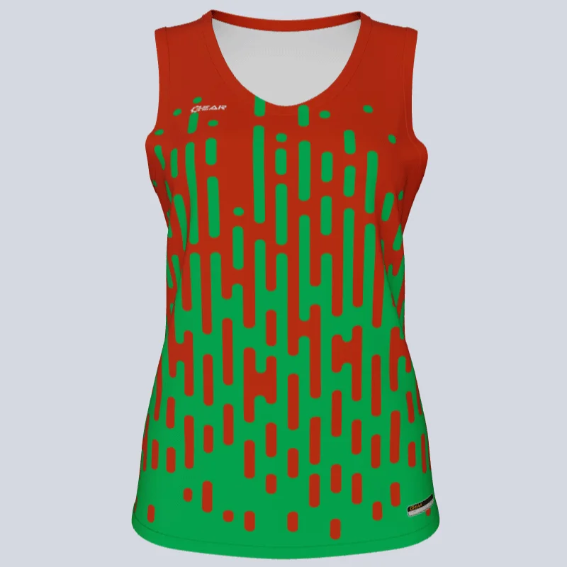 Ladies Custom Track Singlet Rise Jersey