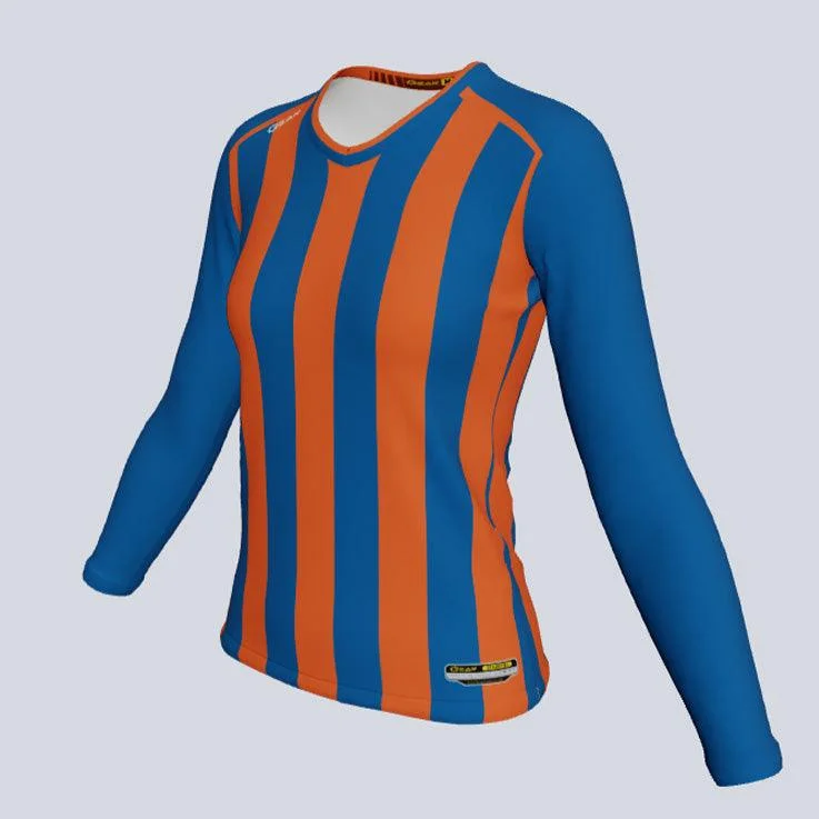 Red women's jersey for a bold statementLadies Long Sleeve Premier Jersey