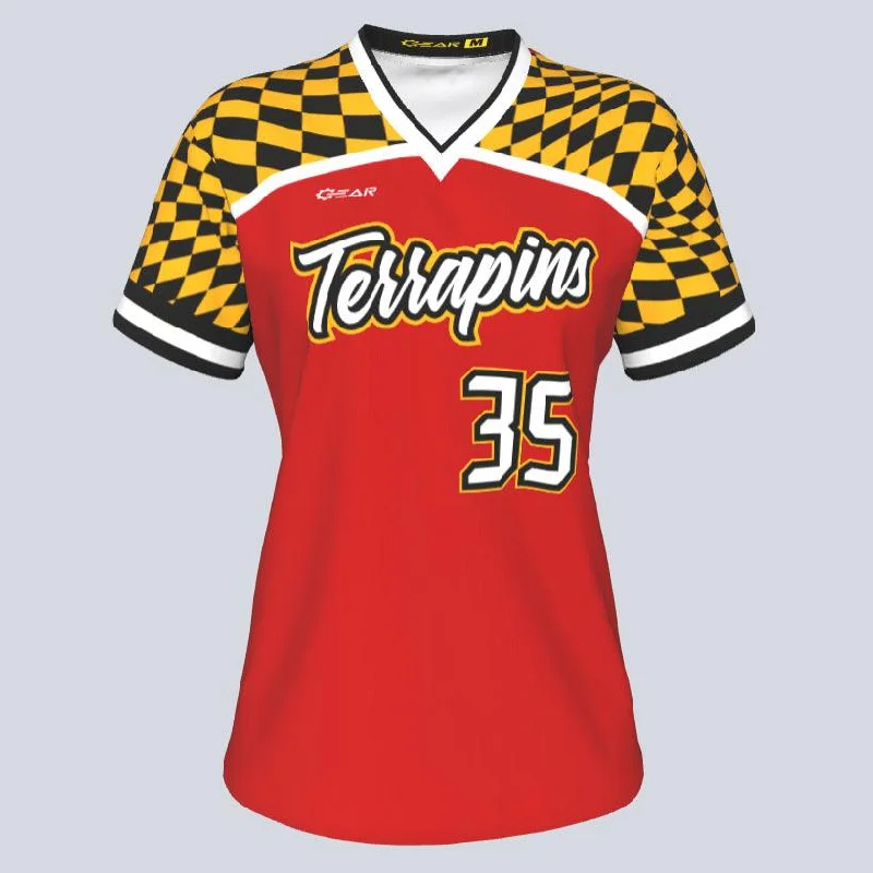 Ladies Softball Slider Custom Jersey