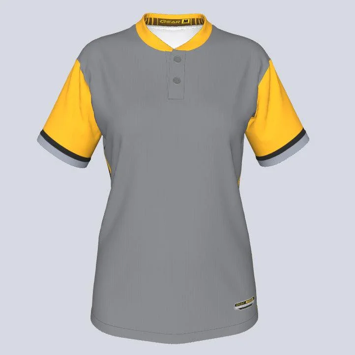 Ladies Two Button Custom Core SL Jersey