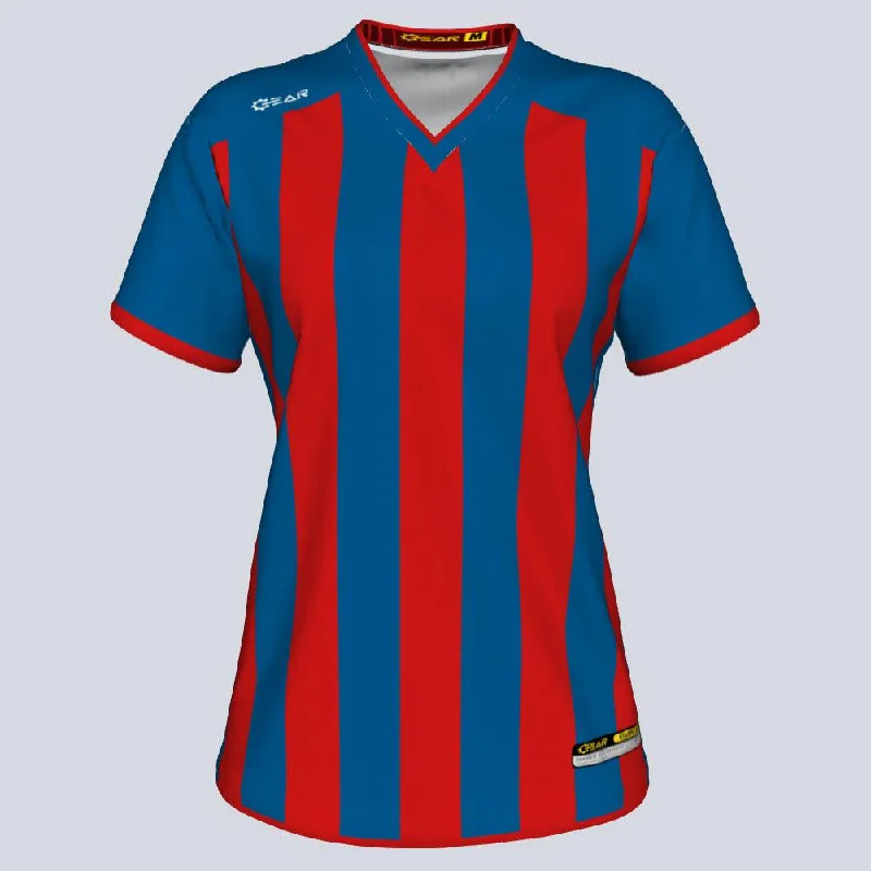 Women's jersey for running workoutsLadies V-Premier Custom Jersey
