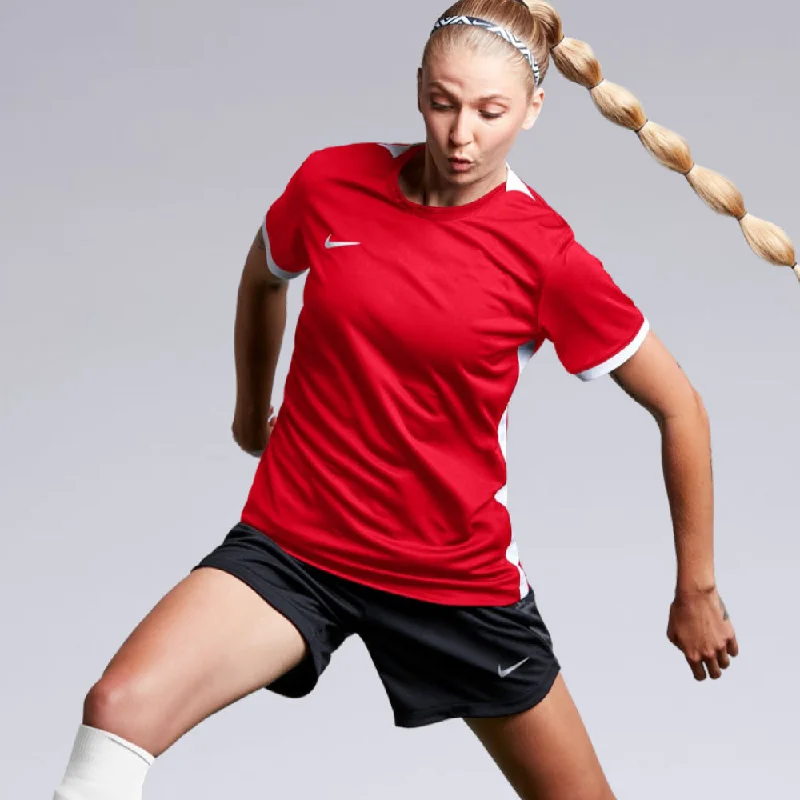 Long - sleeve women's jersey for cooler daysNike Women's Dri-Fit Challenge IV Jersey