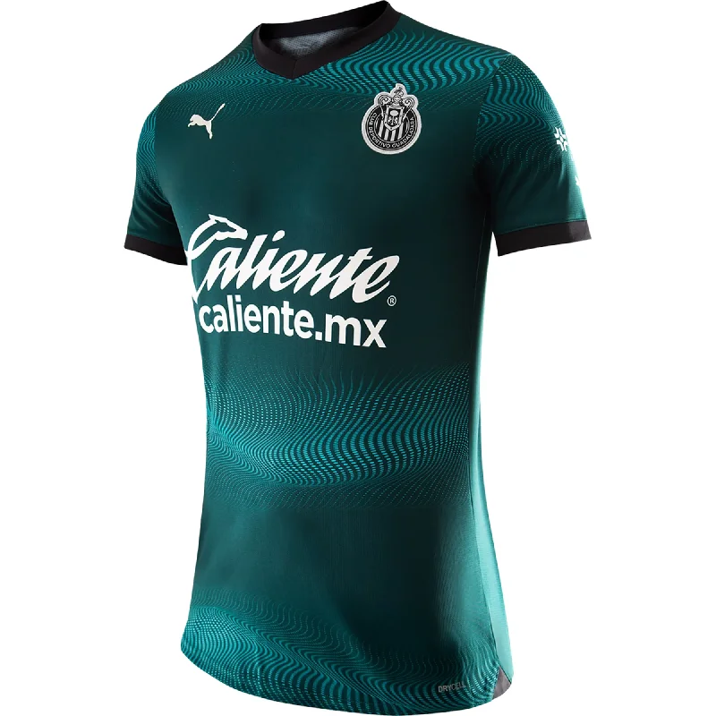 Women's jersey with a reflective strip for visibilityPuma Womens Chivas Third Jersey 23/24 (Malachite)
