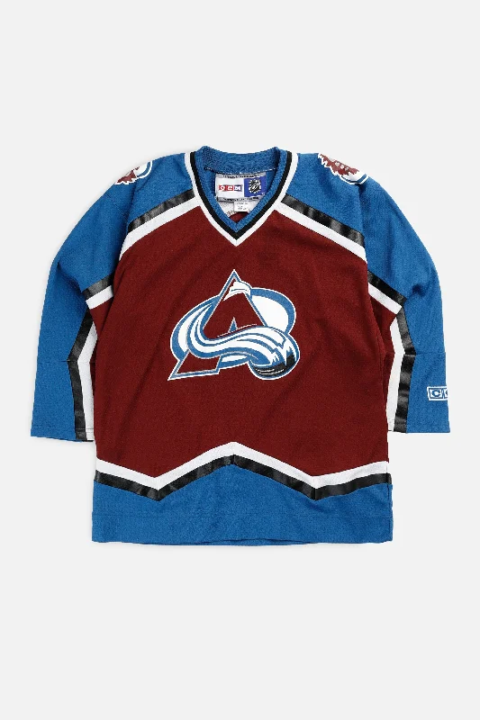 Women's jersey for cycling activitiesVintage Colorado Avalanche NHL Jersey - Women's M