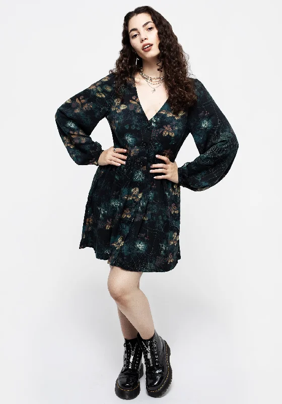 Off - the - Shoulder Women Dress for a Romantic and Feminine LookBlackthorn Button Up Mini Dress Off - the - Shoulder Women Dress for a Romantic and Feminine LookBlackthorn Button Up Mini Dress