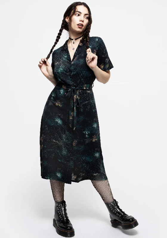 Ball Gown Women Dress with a Full Skirt for a Princess - like LookBlackthorn Midi Shirt Dress Ball Gown Women Dress with a Full Skirt for a Princess - like LookBlackthorn Midi Shirt Dress