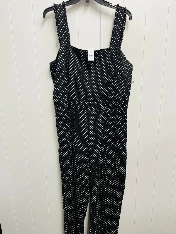 Leather women jumpsuits for a bold and confident appearanceJumpsuit By Loft In Black