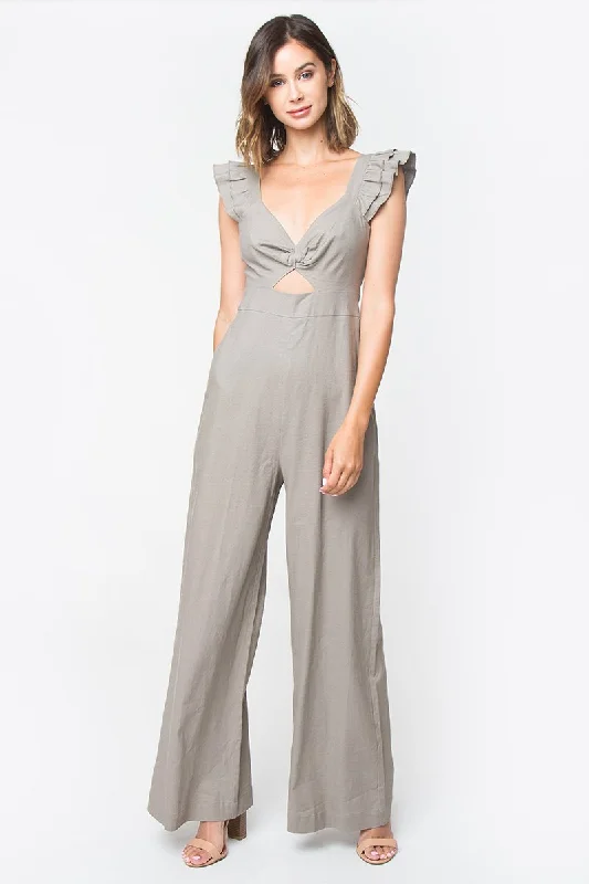 Ruffled women jumpsuits with a feminine touch for a date nightMurphy Jumpsuit