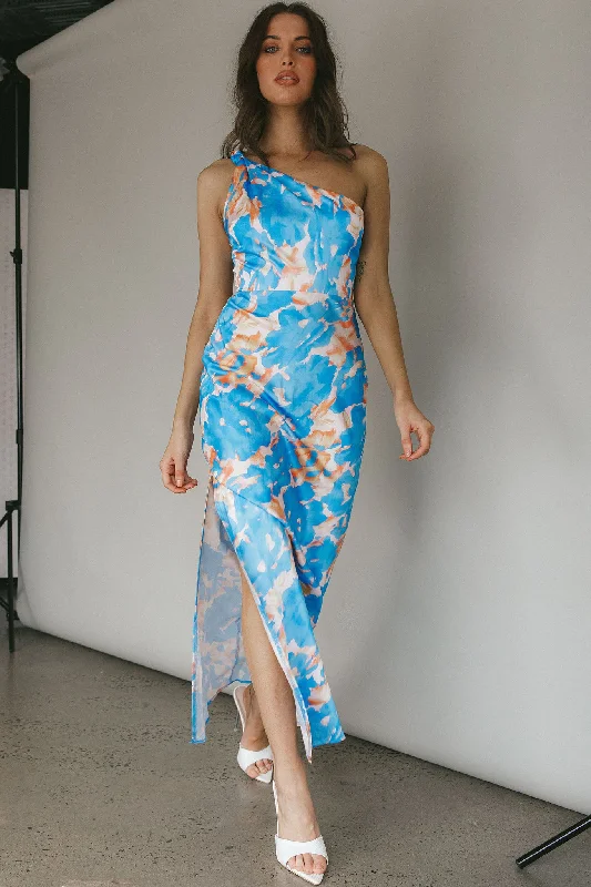 Little Black Women Dress with Sequins for a Glamorous Night OutPortland One-Shoulder Maxi Dress Floral Blue Little Black Women Dress with Sequins for a Glamorous Night OutPortland One-Shoulder Maxi Dress Floral Blue
