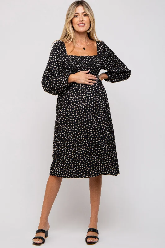 Sheath Women Dress with a Tailored Fit for a Professional Look Sheath Women Dress with a Tailored Fit for a Professional Look Black Floral Smocked Long Sleeve Maternity Dress Sheath Women Dress with a Tailored Fit for a Professional Look Sheath Women Dress with a Tailored Fit for a Professional Look Black Floral Smocked Long Sleeve Maternity Dress