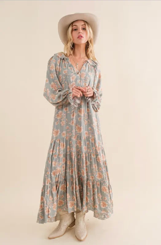 Mermaid - Style Women Dress with a Fitted Silhouette for Special Occasions Mermaid - Style Women Dress with a Fitted Silhouette for Special Occasions Dobby Floral Maxi Dress Mermaid - Style Women Dress with a Fitted Silhouette for Special Occasions Mermaid - Style Women Dress with a Fitted Silhouette for Special Occasions Dobby Floral Maxi Dress