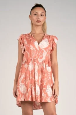 Wrap - Style Women Dress with Adjustable Fit for All Body Types Wrap - Style Women Dress with Adjustable Fit for All Body Types Rio V-Neck Ruffle Dress Wrap - Style Women Dress with Adjustable Fit for All Body Types Wrap - Style Women Dress with Adjustable Fit for All Body Types Rio V-Neck Ruffle Dress