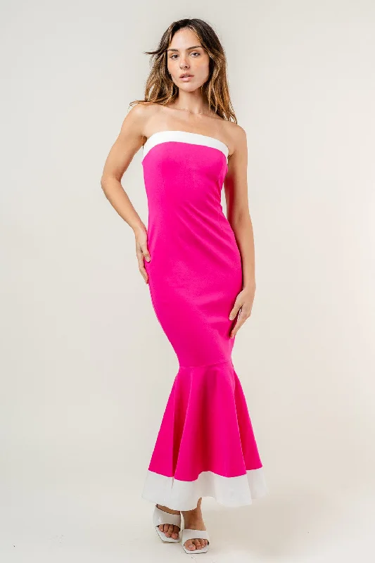 Sleeveless Women Dress in Bright Colors for Summer Parties Sleeveless Women Dress in Bright Colors for Summer Parties Strapless Fishtail Midi Dress Sleeveless Women Dress in Bright Colors for Summer Parties Sleeveless Women Dress in Bright Colors for Summer Parties Strapless Fishtail Midi Dress