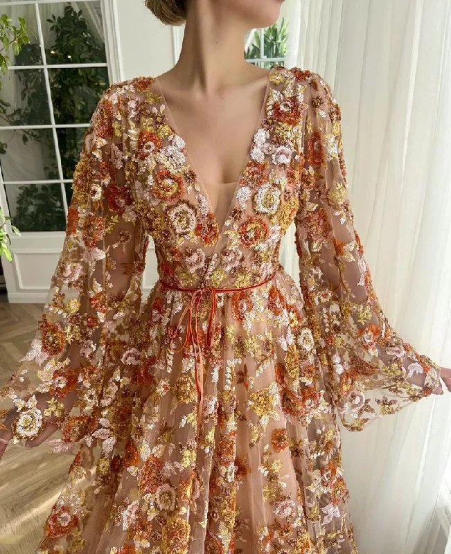 Midi dresses with fringe details for a fun and energetic styleAutumn Odyssey Aria Gown Midi dresses with fringe details for a fun and energetic styleAutumn Odyssey Aria Gown