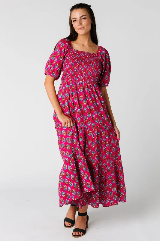 Midi dresses with belted waists to accentuate the figureCitrus Kingston Square Neck Dress