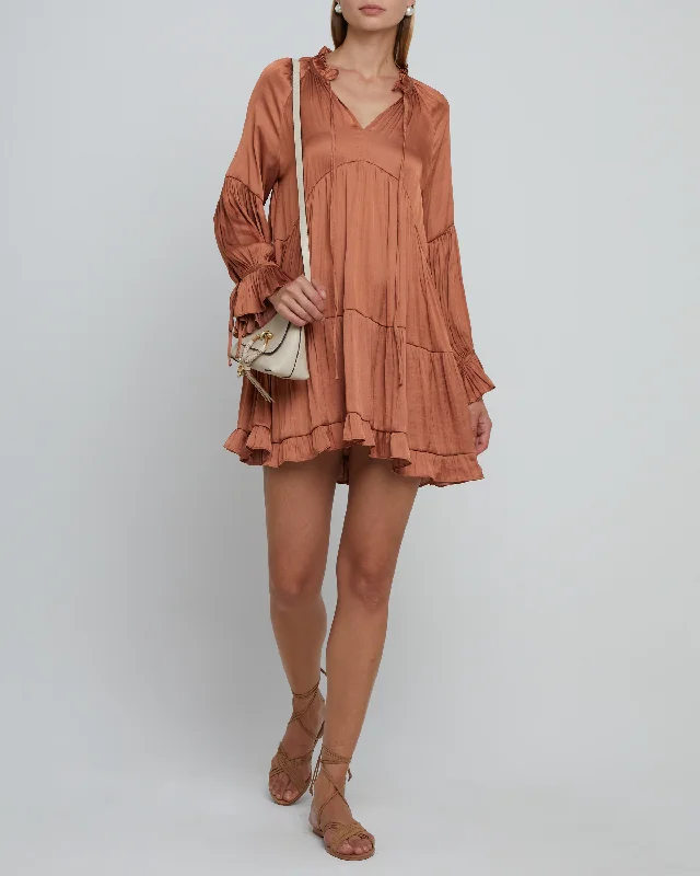 Midi dresses with printed lining for a hidden and stylish detailJuvianna Mini Dress