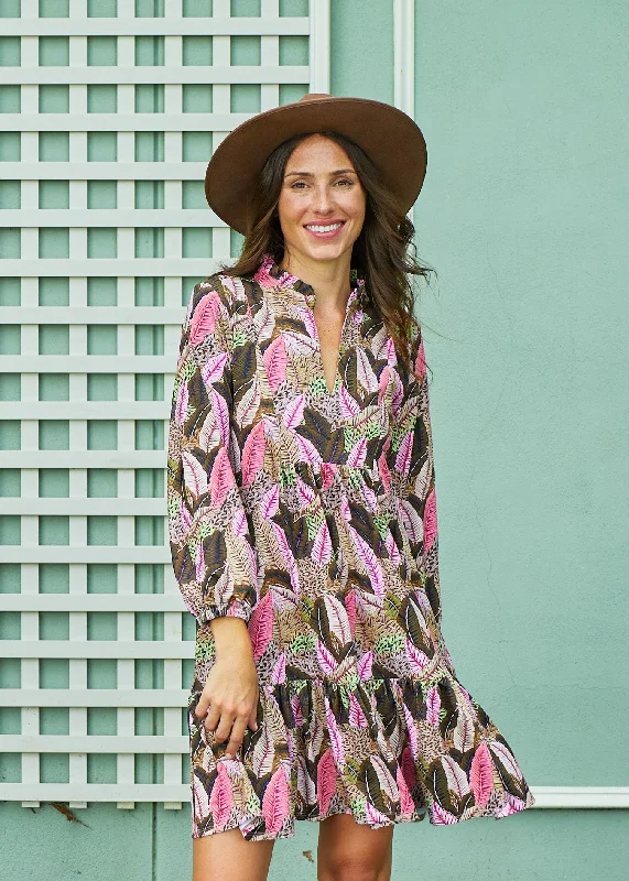 Plaid midi dresses for a fall - themed family gatheringMyers Relaxed Dress
